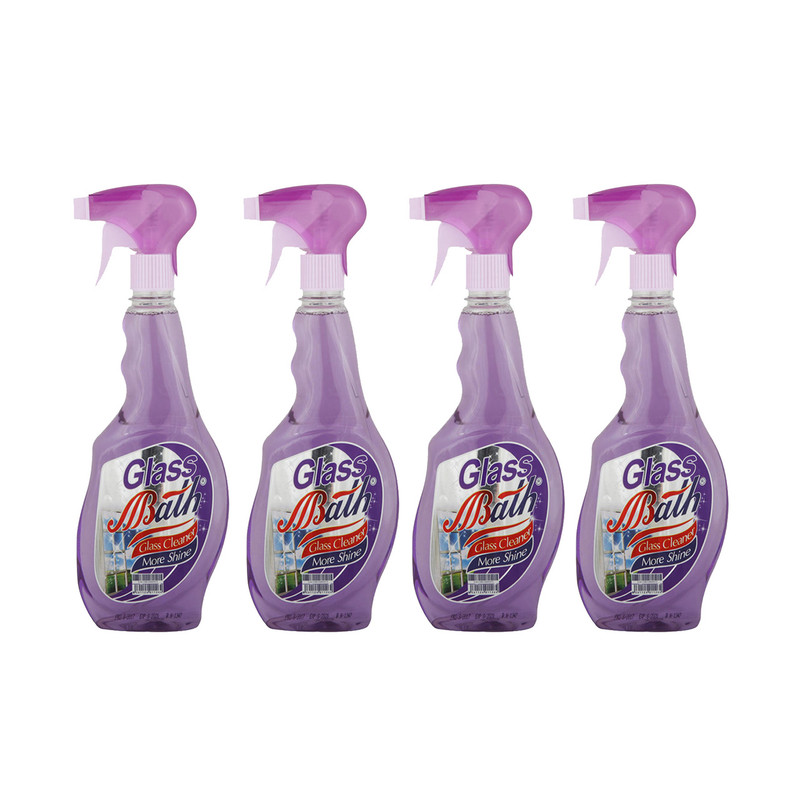 شیشه پاک کن بس مدل B500 حجم 500 میلی لیتر بسته 4 عددی