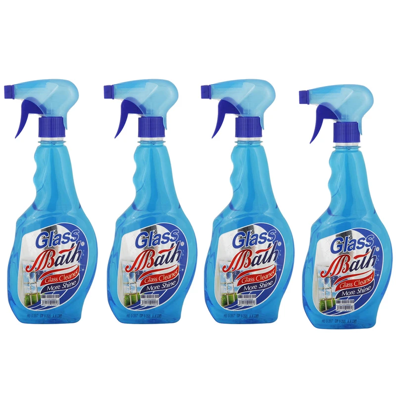 شیشه پاک کن بس مدل A500 حجم 500 میلی لیتر بسته 4 عددی