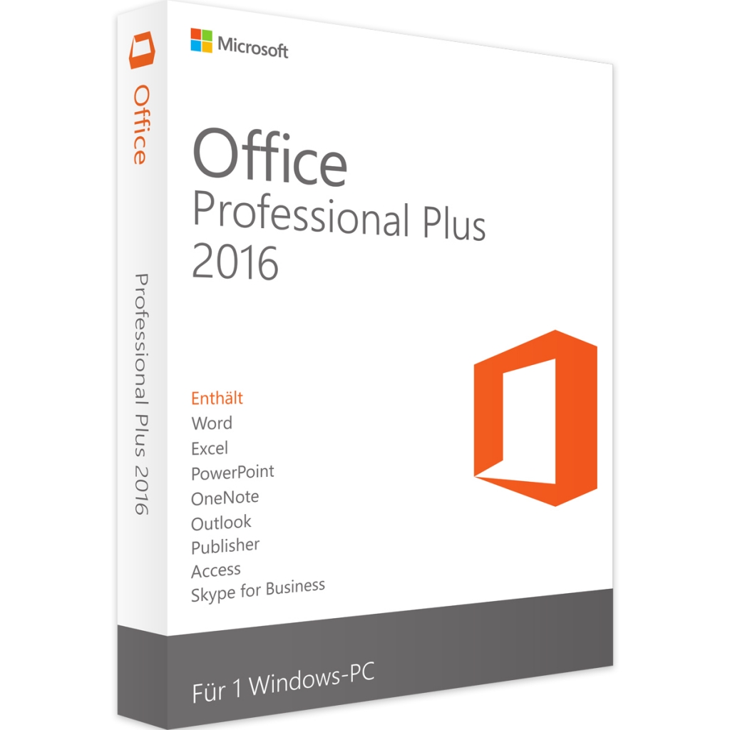 مجموعه نرم افزاری مایکروسافت Office Professional Plus نسخه 2016