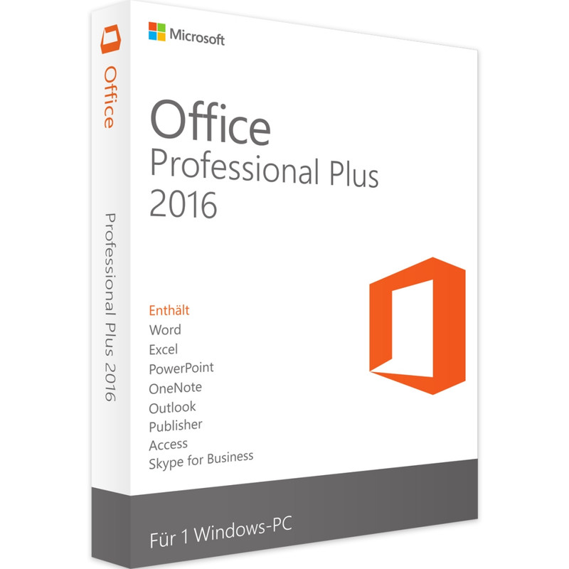 مجموعه نرم افزاری مایکروسافت Office Professional Plus نسخه 2016