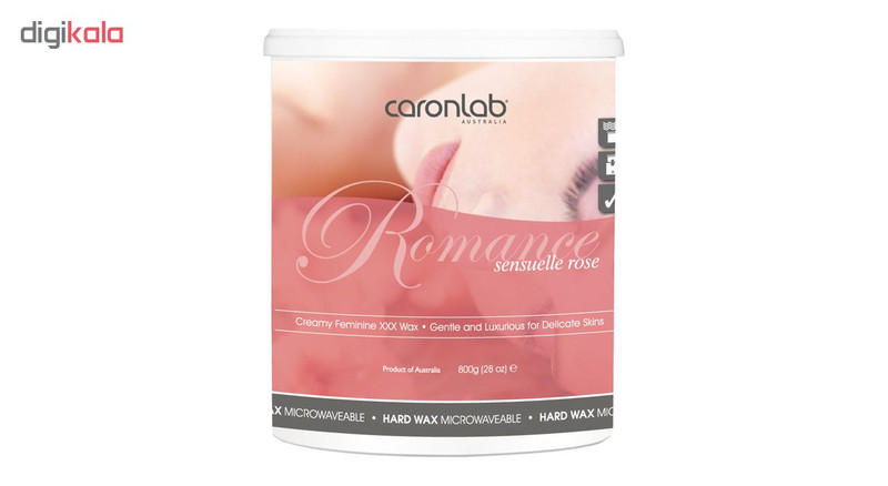 موم وکس صورت و بدن کارونلب مدل Romance مقدار 800 گرم موم وکس صورت و بدن کارونلب مدل Romance مقدار 800 گرم
