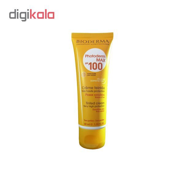 کرم ضد آفتاب بایودرما مدل PHOTODERM MAX CREME حجم 40 میلی لیتر -  - 2