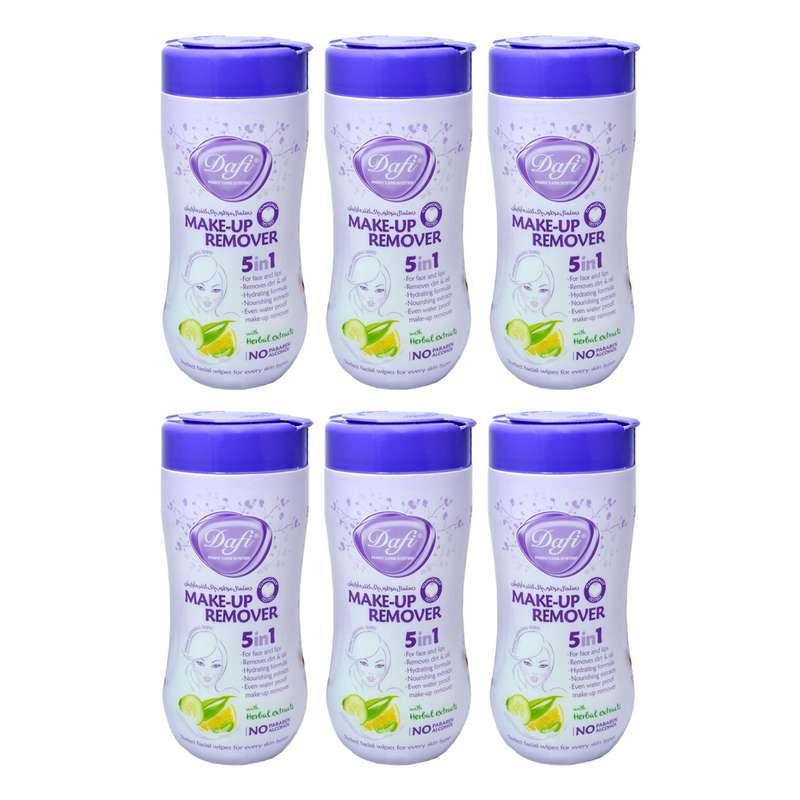 دستمال مرطوب دافی مدل 5In1 مجموعه 6 عددی دستمال مرطوب دافی مدل 5In1 مجموعه 6 عددی
