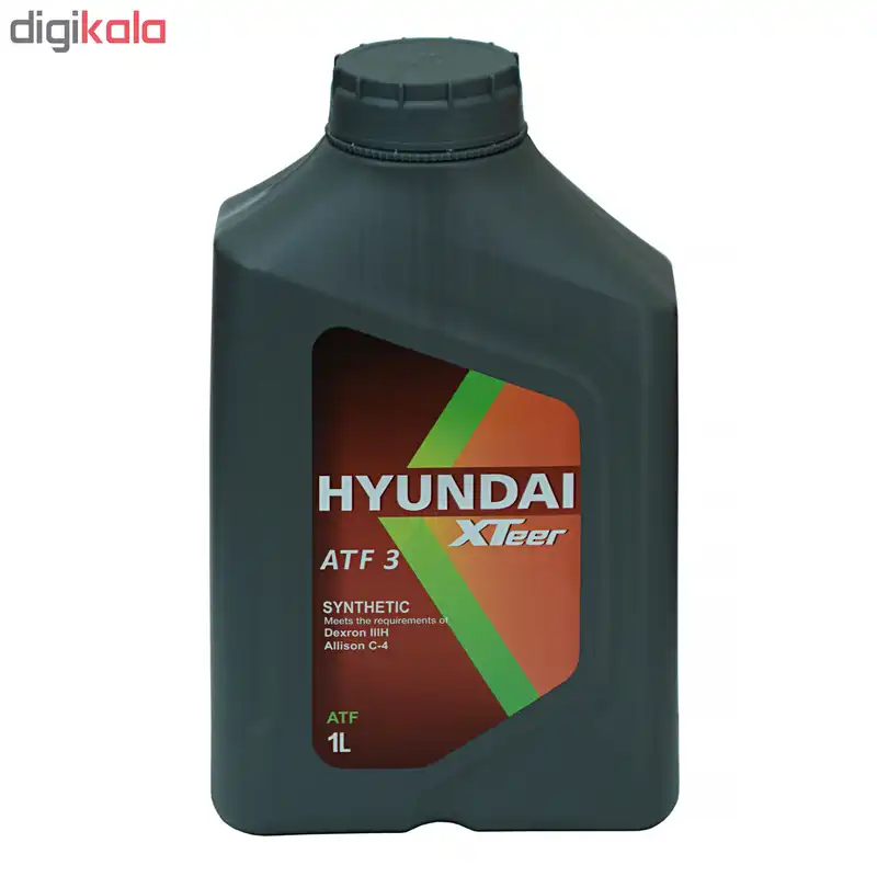روغن گیربکس خودرو هیوندای اکس تیر مدل ATF III حجم 1000 میلی لیتر