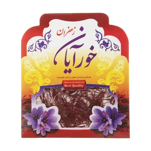 زعفران سرگل ممتاز خورآیان وزن 0.5 گرم