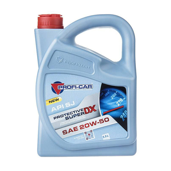 روغن موتور خودرو پروفی کار مدل SUPER PROTECTIVE_SJ 20W-50 حجم 3500 میلی لیتر