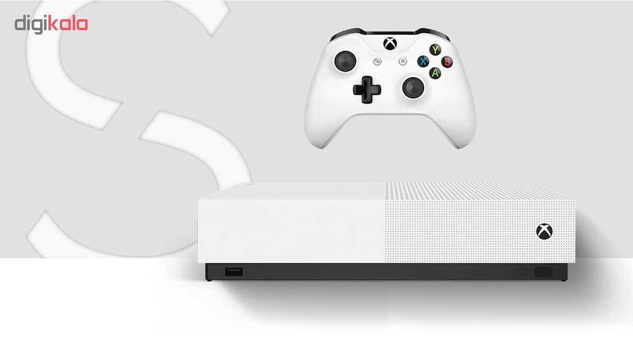 کنسول بازی مایکروسافت مدل Xbox One S ALL DIGITAL ظرفیت 1 ترابایت