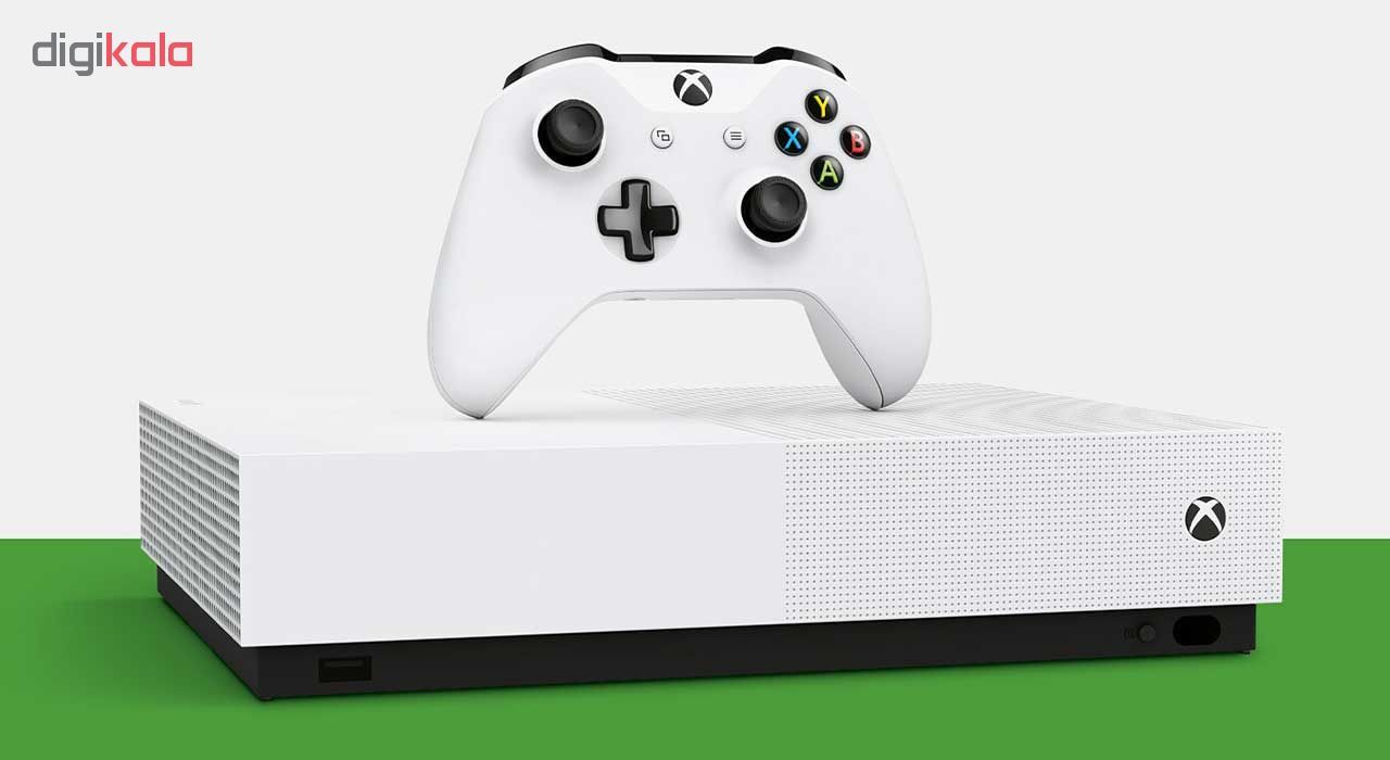 کنسول بازی مایکروسافت مدل Xbox One S ALL DIGITAL ظرفیت 1 ترابایت