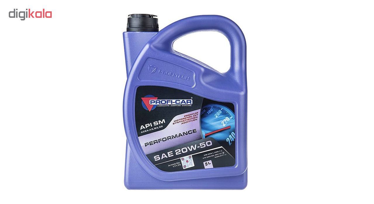 روغن موتور خودرو پروفی کار مدل PERFORMANCE_SM 20W-50 حجم 5000 میلی لیتر main 1 1