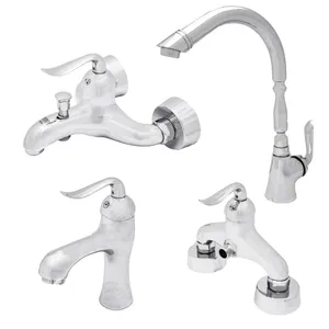 شیرآلات گلپانیک مدل لاروس کد A011 مجموعه 4 عددی