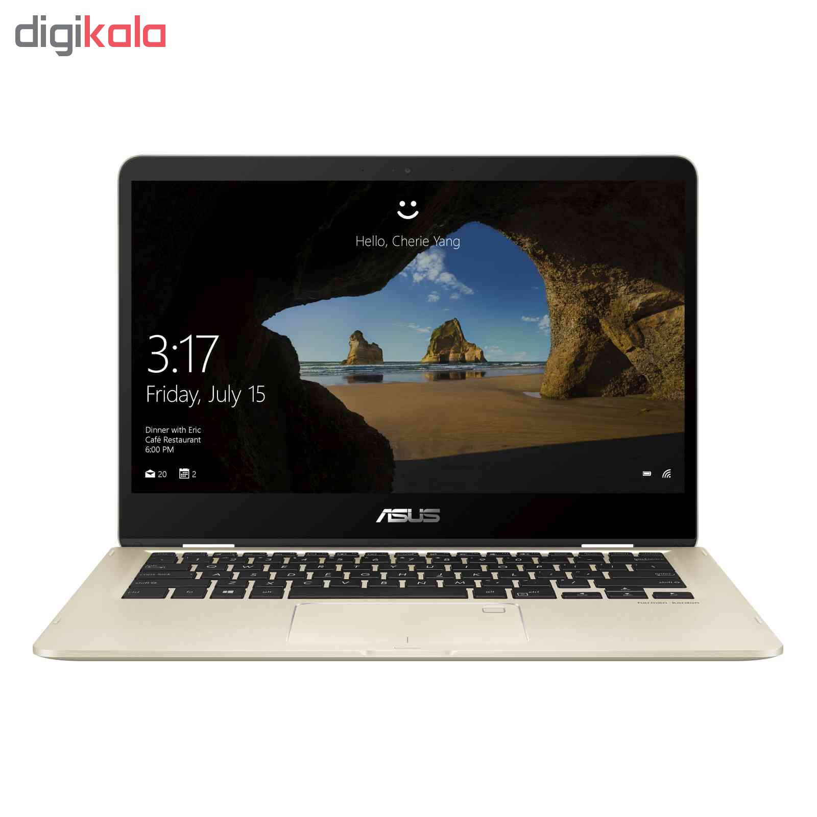 لپ تاپ 14 اینچی ایسوس مدل Zenbook Flip UX461FN - A