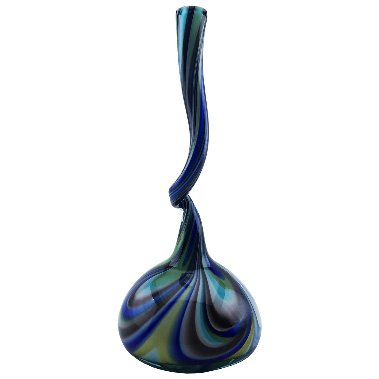 گلدان شیشه ای طرح پرچمی کد D-360