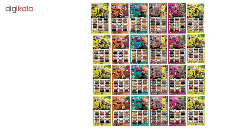 لوبیای سحر آمیز مجیکال کپسول کد 024 مجموعه 24 عددی