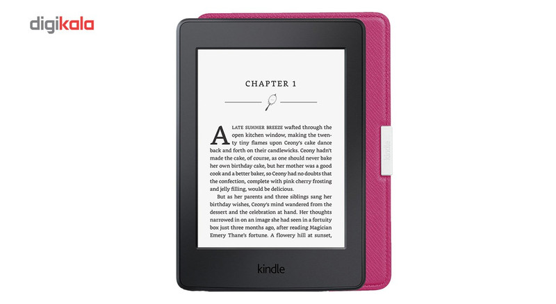 کتاب خوان آمازون مدل Kindle Paperwhite نسل هفتم همراه با کاور - ظرفیت 4 گیگابایت