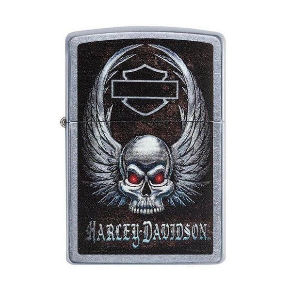 فندک زیپو مدل Harley-Davidson Winged Skull کد 29558