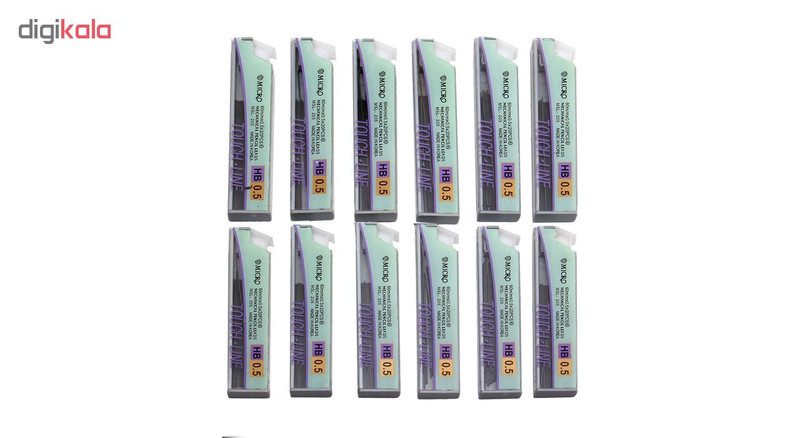 نوک مداد نوکی 0.5 میلی متری میکرو کد 1-260099 بسته 12 عددی نوک مداد نوکی 0.5 میلی متری میکرو کد 1-260099 بسته 12 عددی