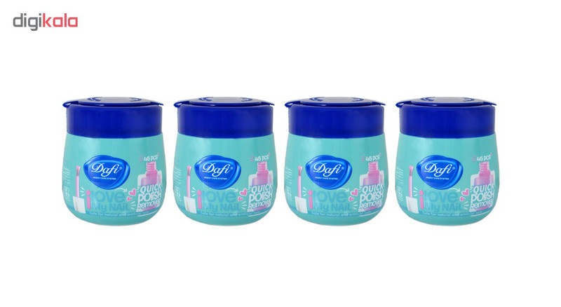 پد لاک پاک کن دافی مدل c1 مجموعه 4 عددی