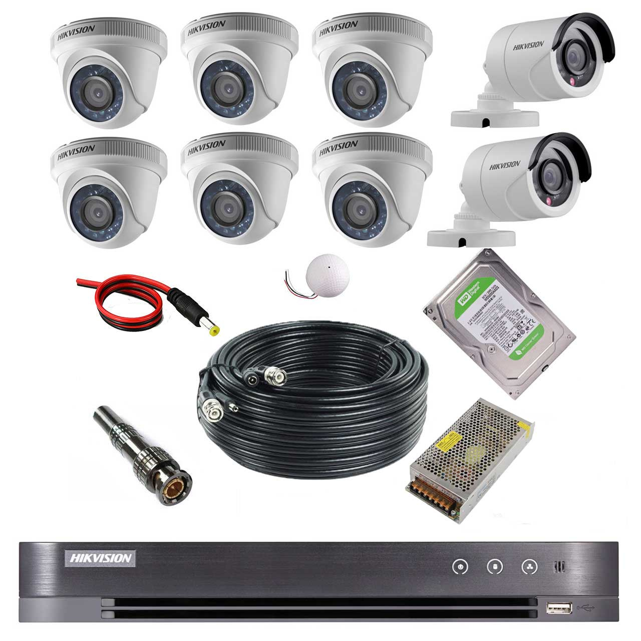 سیستم امنیتی هایک ویژن مدل 6D2B