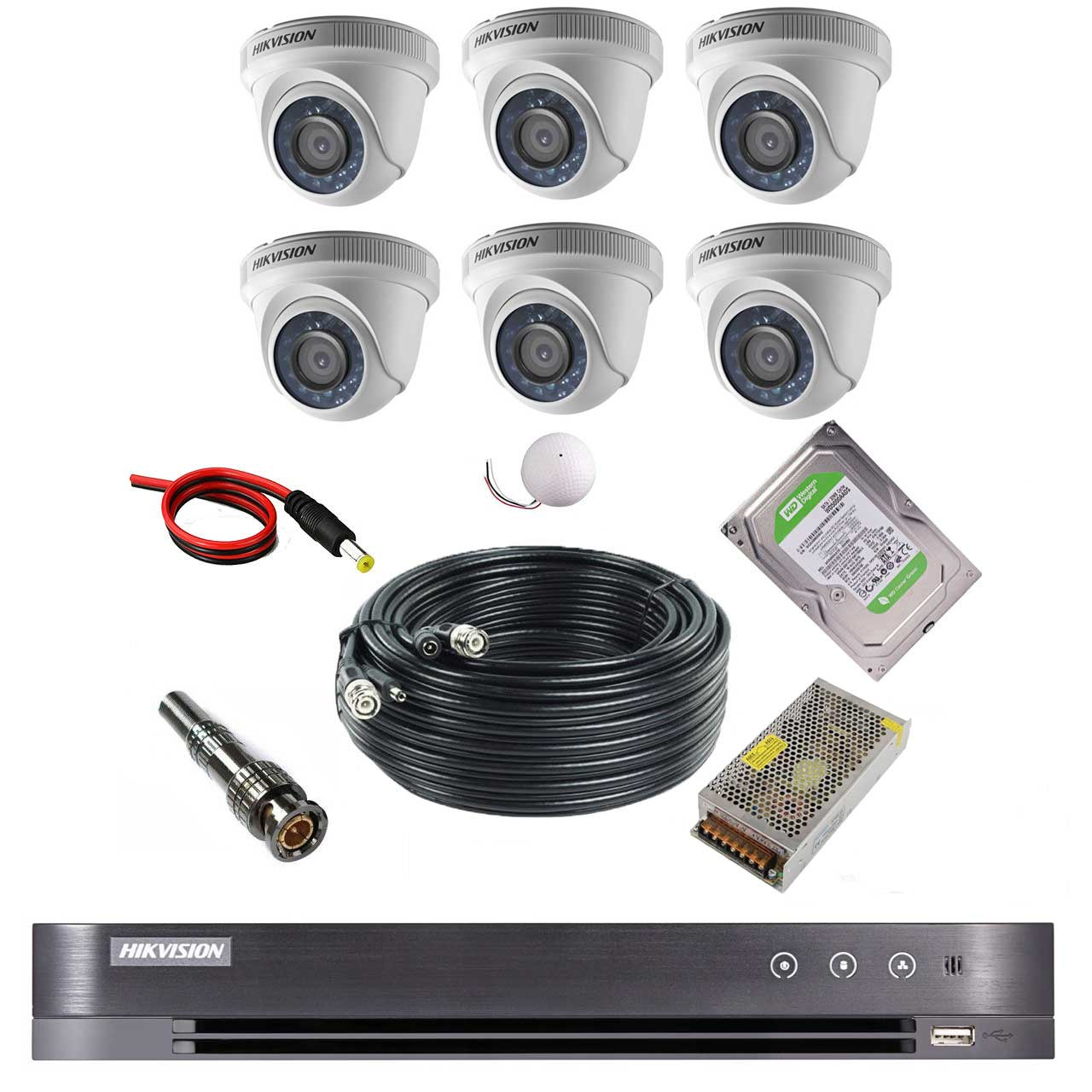 سیستم امنیتی هایک ویژن مدل 6D