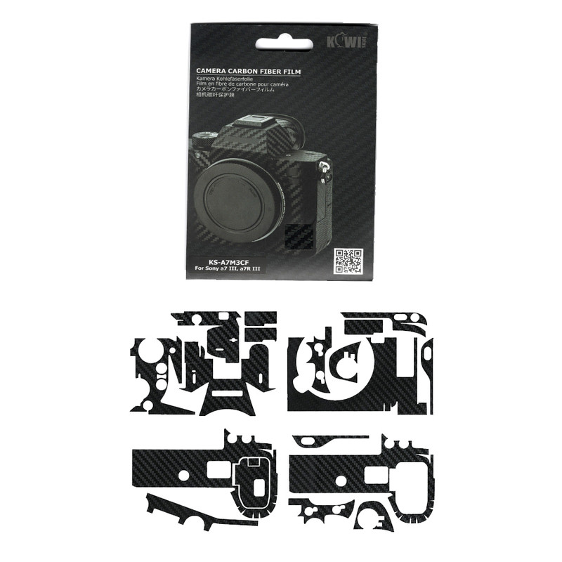 برچسب پوششی کی وی مدل KS-A7M3CF مناسب برای دوربین عکاسی سونی a7III / a7RIII