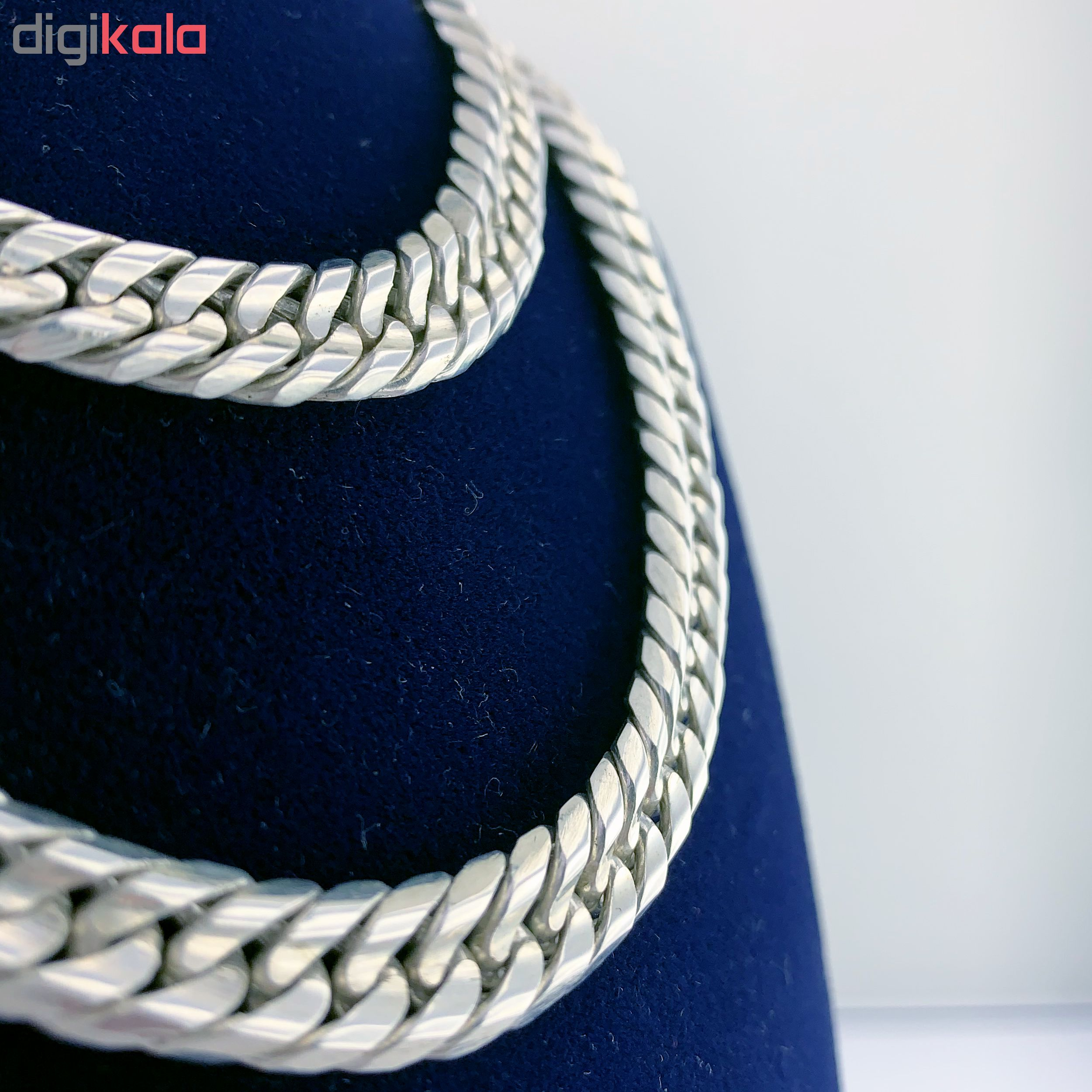 گردنبند نقره مردانه مدل -JA103