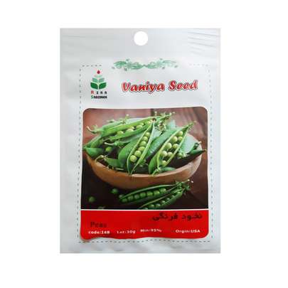 کاشت نخود فرنگی در باغچه