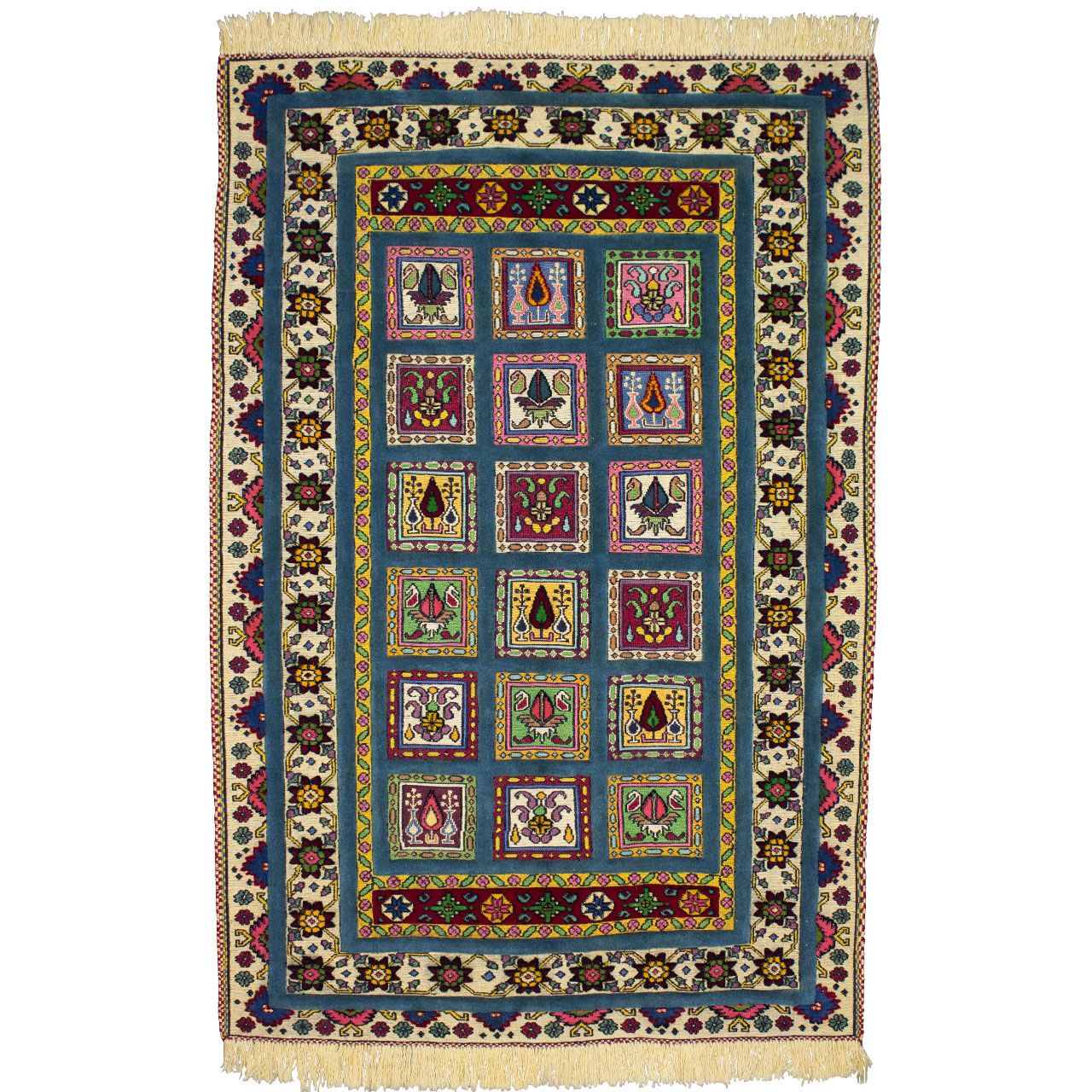 گلیم دستباف دومتری کد 5143