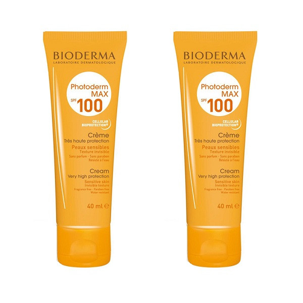 کرم ضد آفتاب بایودرما مدل Photoderm MAX حجم 40 میلی لیتر مجموعه 2 عددی کرم ضد آفتاب بایودرما مدل Photoderm MAX حجم 40 میلی لیتر مجموعه 2 عددی