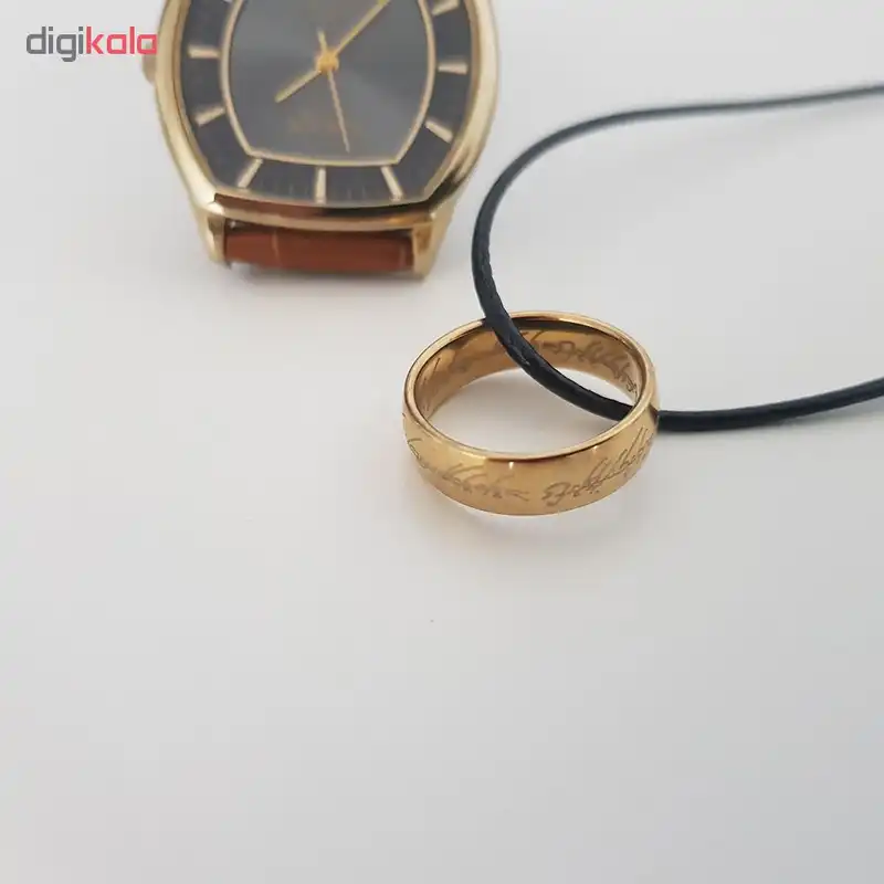 گردنبند طرح ارباب حلقه ها کد g57