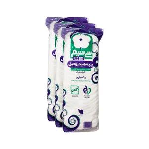 پنبه بهداشتی تی تیم کد 01 وزن 100 گرم مجموعه 3 عددی 