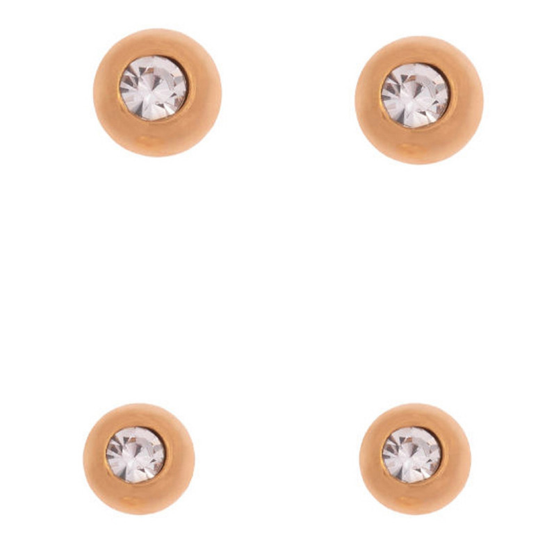 گوشواره زنانه کد GO1261 مجموعه 2 عددی گوشواره زنانه کد GO1261 مجموعه 2 عددی