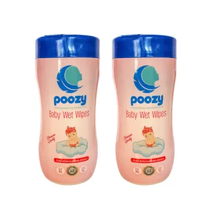 دستمال مرطوب کودک پوزی مدل C02 مجموعه 2 عددی