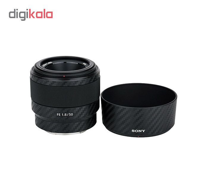 برچسب پوششی لنز کی وی مدل KS-SEL50F18FCF مناسب برای لنز سونی FE 50mm f/1.8
