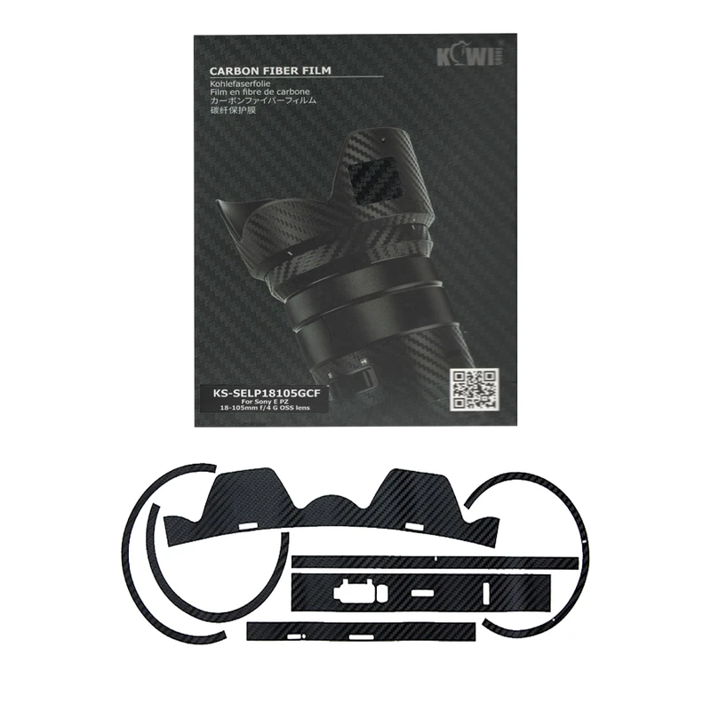 برچسب پوششی لنز کی وی مدل KS-SELP18105GCF مناسب برای لنز سونی E PZ 18-105mm f/4 G OSS