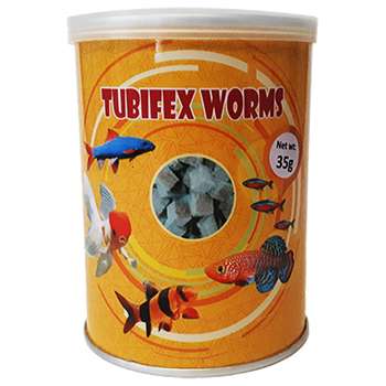 غذای ماهی توبیفکس ورمز کد 1 وزن 35 گرم