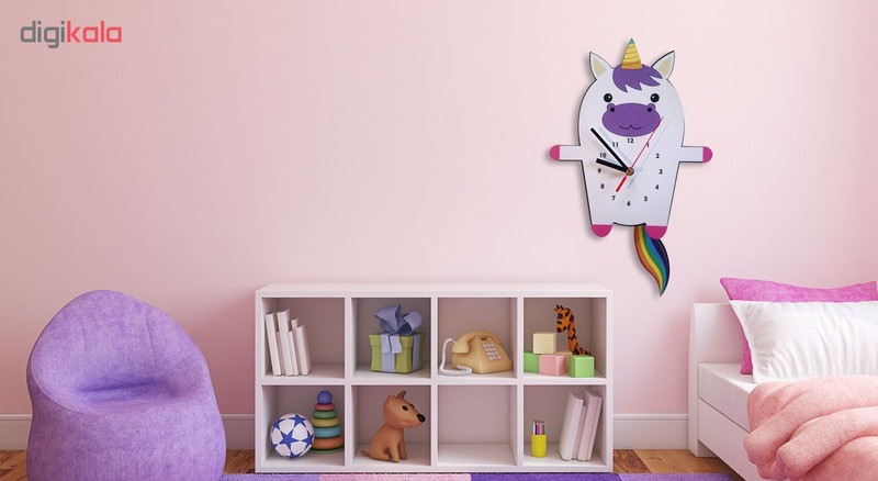 ساعت دیواری باروچین مدل Unicorn