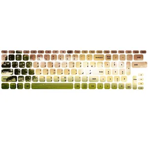 برچسب حروف فارسی کیبورد طرح تک درخت کد 04