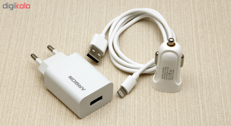 مجموعه لوازم جانبی آرسون مدل 3in1 Lightening