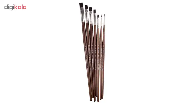 قلم مو تخت خرم مدل khp بسته 7 عددی