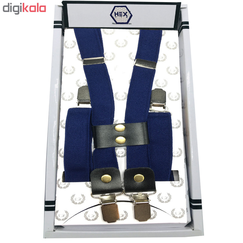 ست پاپیون و ساس بند مردانه هکس ایران کد SET-SBP SRM