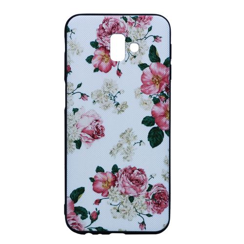 کاور طرح flowers مدل fl-01 مناسب برای گوشی موبایل سامسونگ Galaxy j6 plus