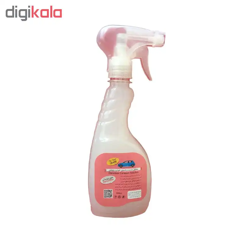 اسپری کارواش بدون آب خودرو پژوهش مدل 7AV500 حجم 500 میلی لیتر