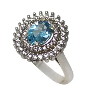 انگشتر نقره زنانه کد 1702