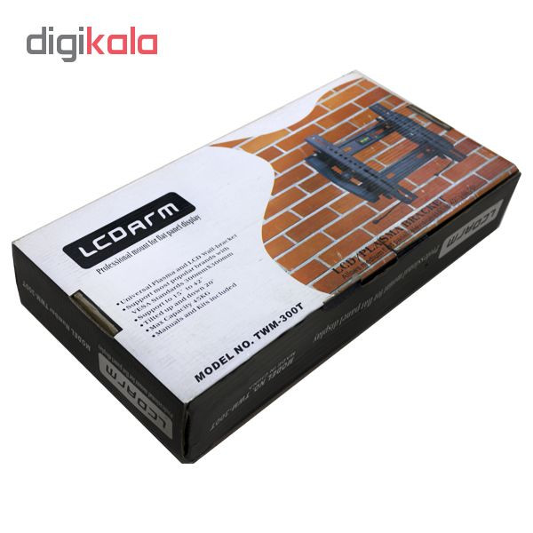 پایه دیواری ال سی دی ارم مدل TWM-300T مناسب برای تلویزیون های 15 تا 42 اینچ