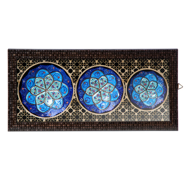 تابلو میناکاری رجایی مدل شاپرک کد 7550124