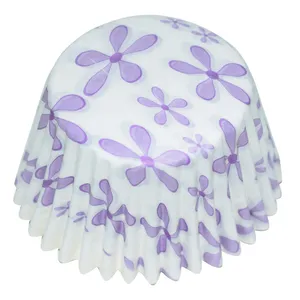 کپسول کاغذی کاپ کیک مدل Flower بسته 20 عددی 