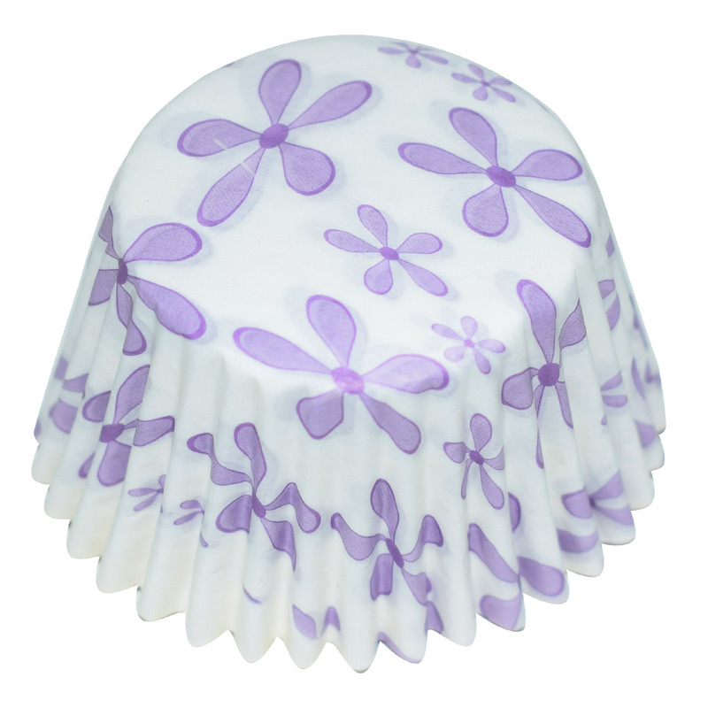 کپسول کاغذی کاپ کیک مدل Flower بسته 20 عددی 
