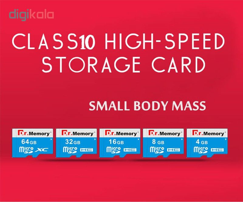 کارت حافظه microSDHC دکتر مموری مدل DR6022 کلاس 10 استاندارد UHS-I U1 سرعت 80MBps ظرفیت 16 گیگابایت
