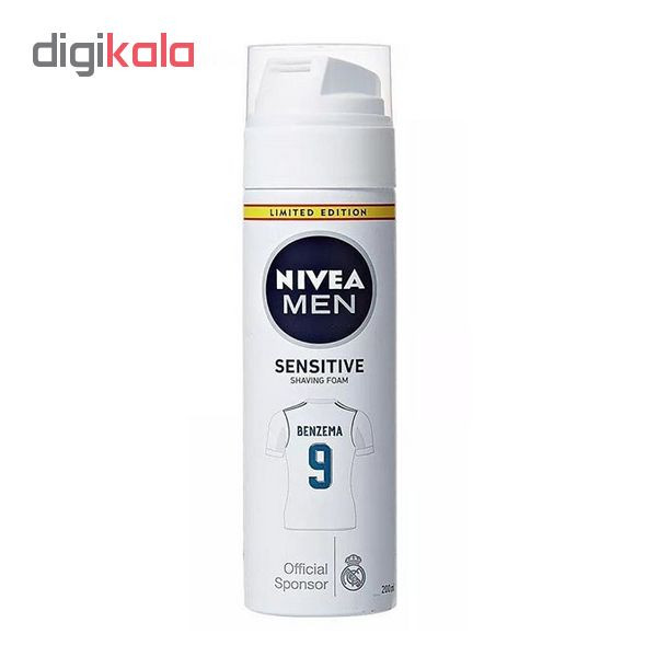 فوم اصلاح نیوآ مدل Sensitive حجم 200 میلی لیتر