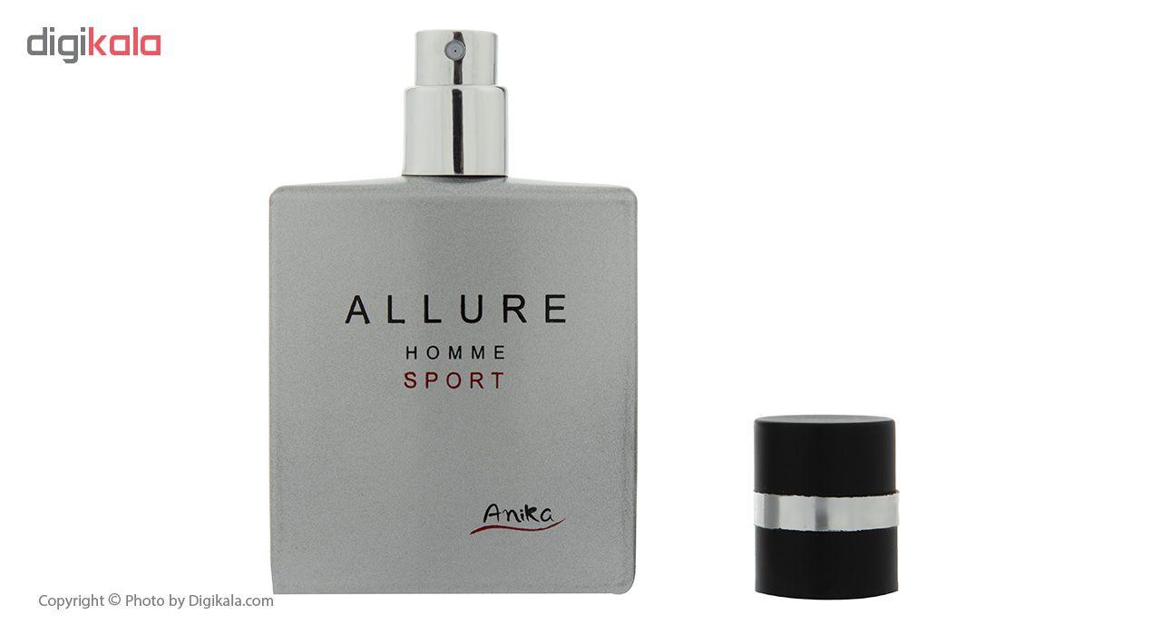 عطر جیبی مردانه آنیکا مدل Allure Homme Sport حجم 25 میلی لیتر